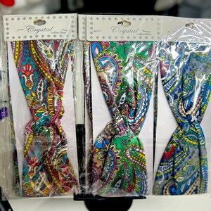 NWT 12 pcs Adult Elastic Headbands. Assorted colors.